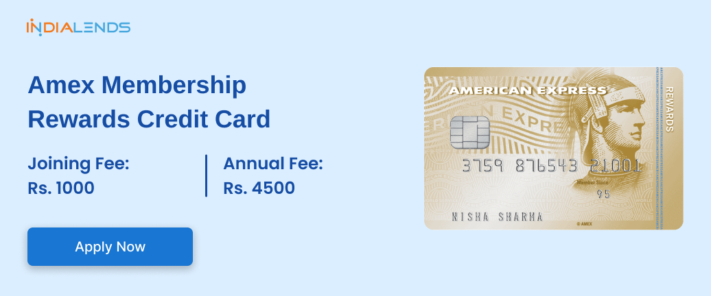 amex membership rewards credit card